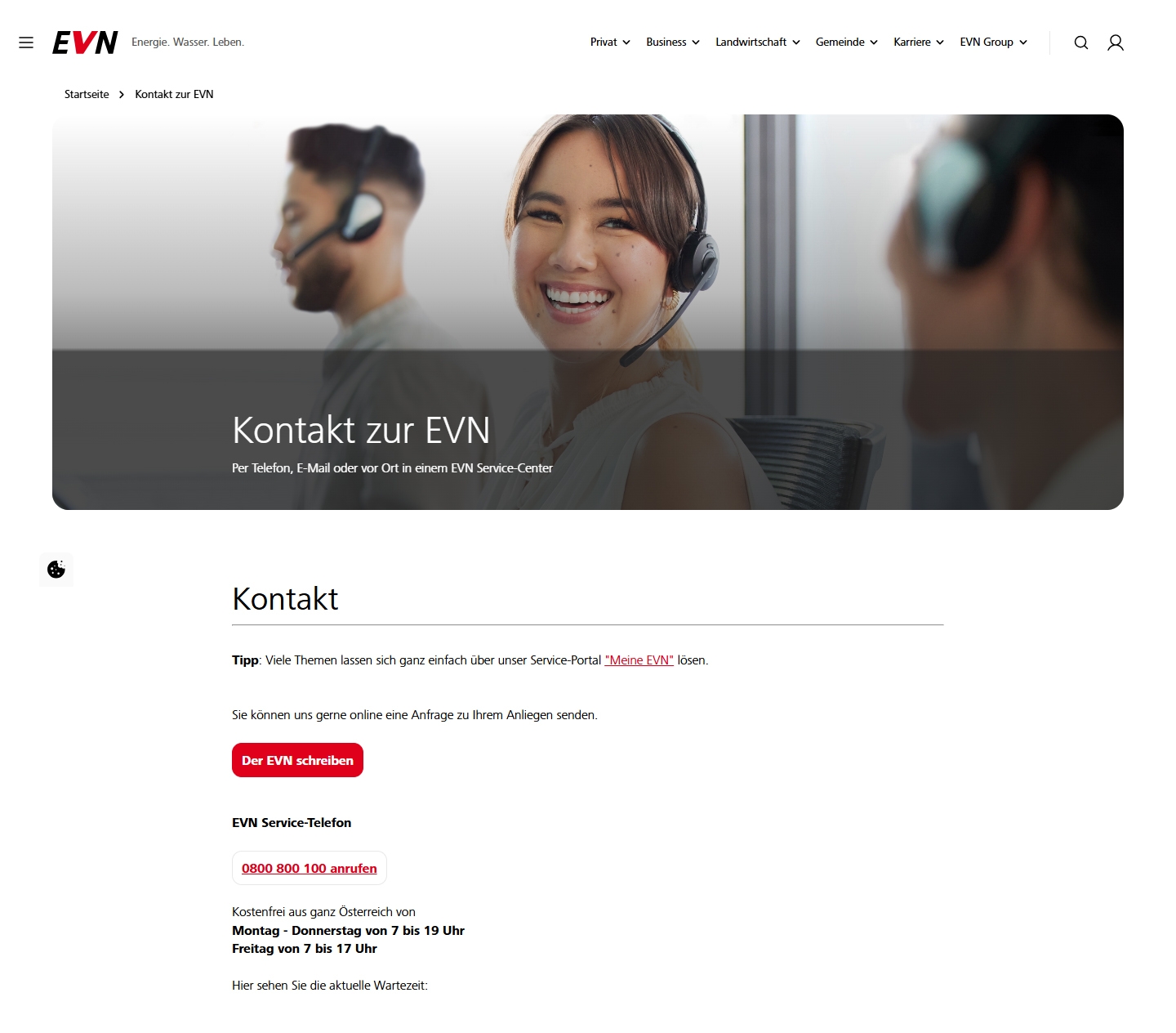 EVN Kundenservice EVN Kundenservice