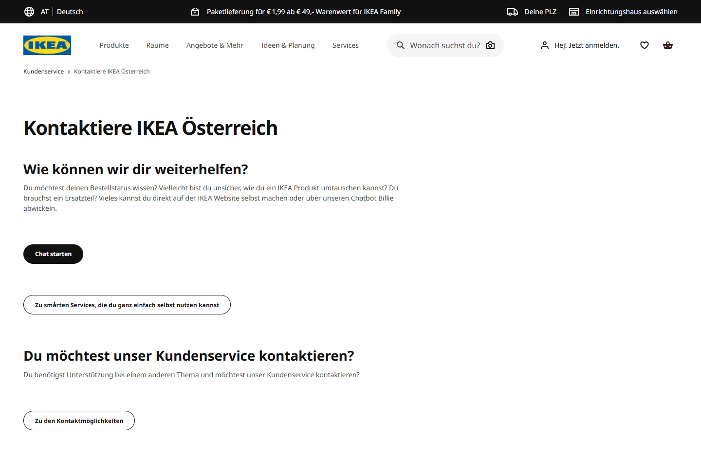 IKEA Kundenservice IKEA Kundenservice