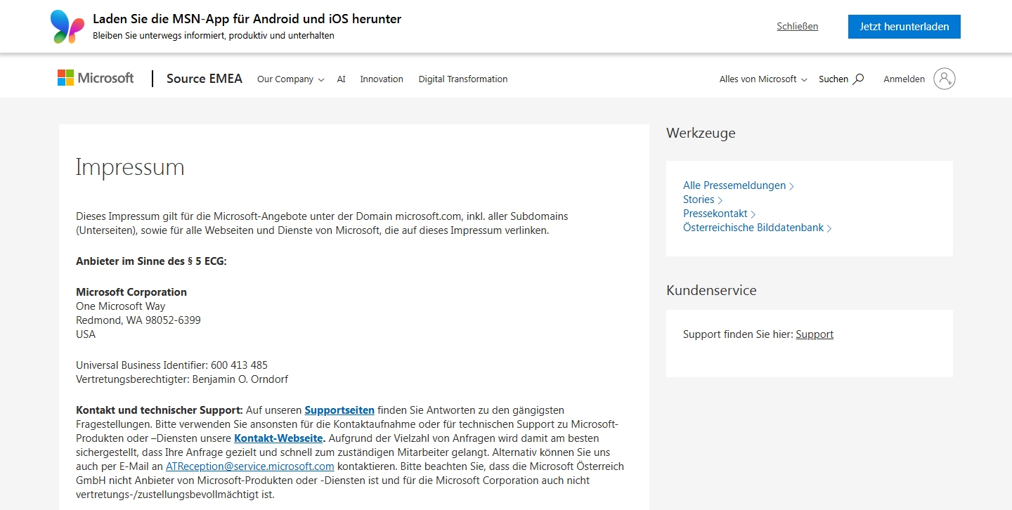 Microsoft Kundenservice Microsoft Kundenservice