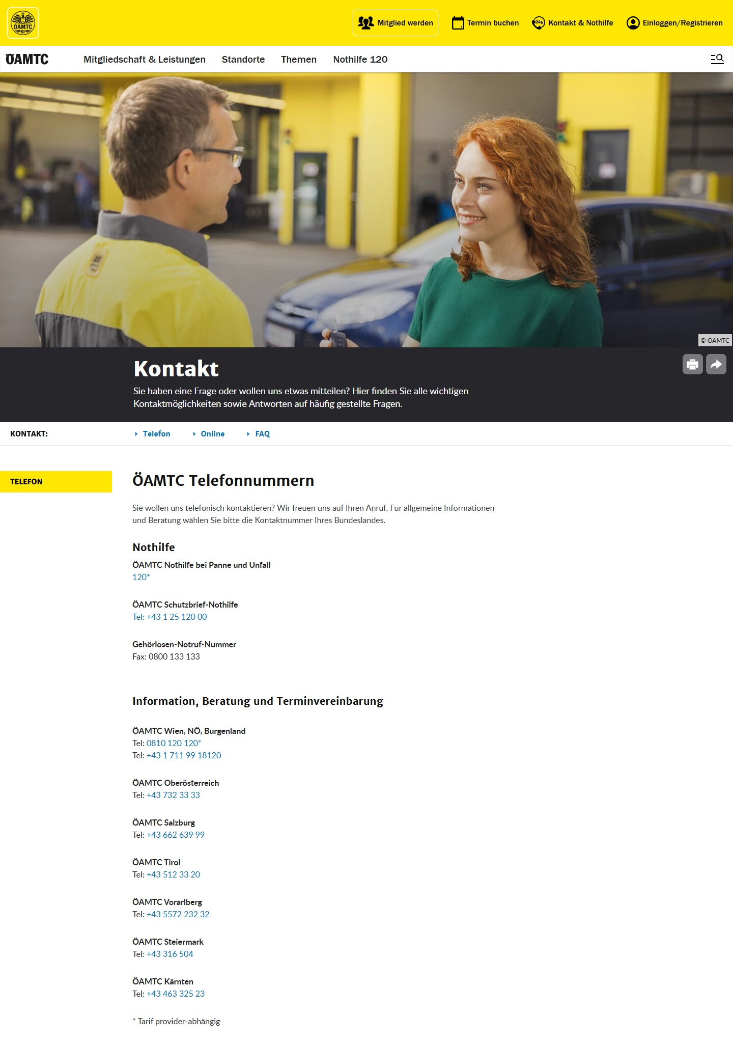 ÖAMTC Kundenservice ÖAMTC Kundenservice