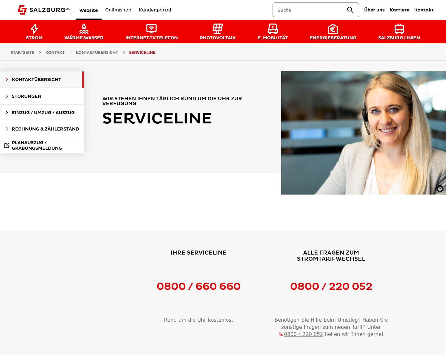 Salzburg AG Kundenservice