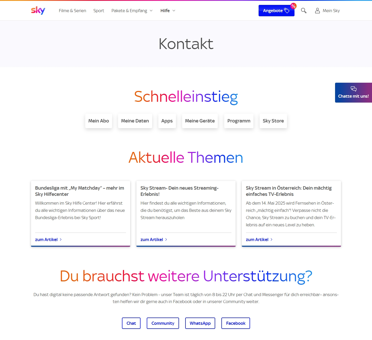 Sky Kundenservice Sky Kundenservice