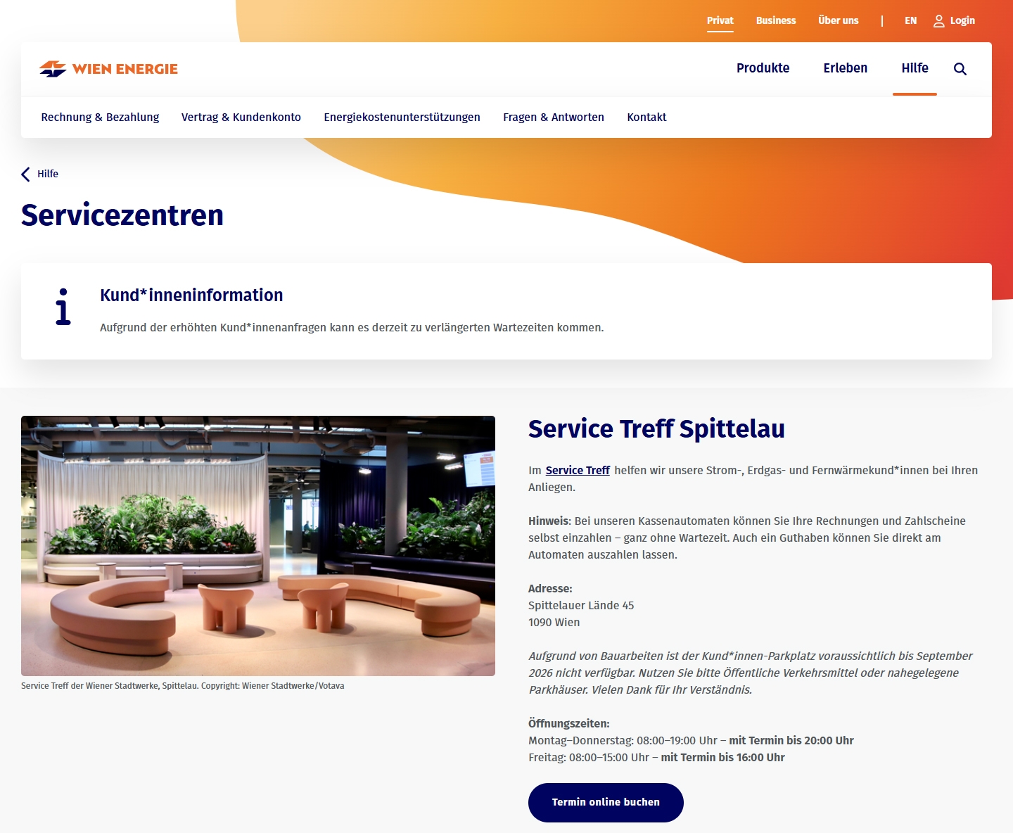 Wien energie Kundenservice Wien energie Kundenservice